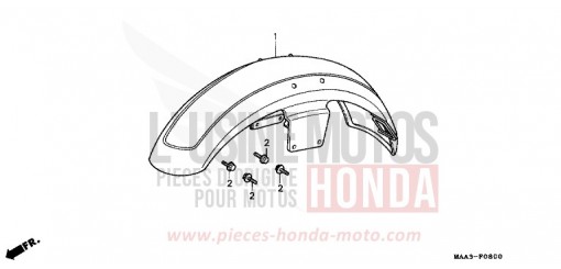 FRONT FENDER (VT1100C) VT1100CS de 1995